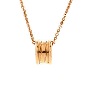Bvlgari B.Zero1 Pendant Necklace 18K Yellow Gold